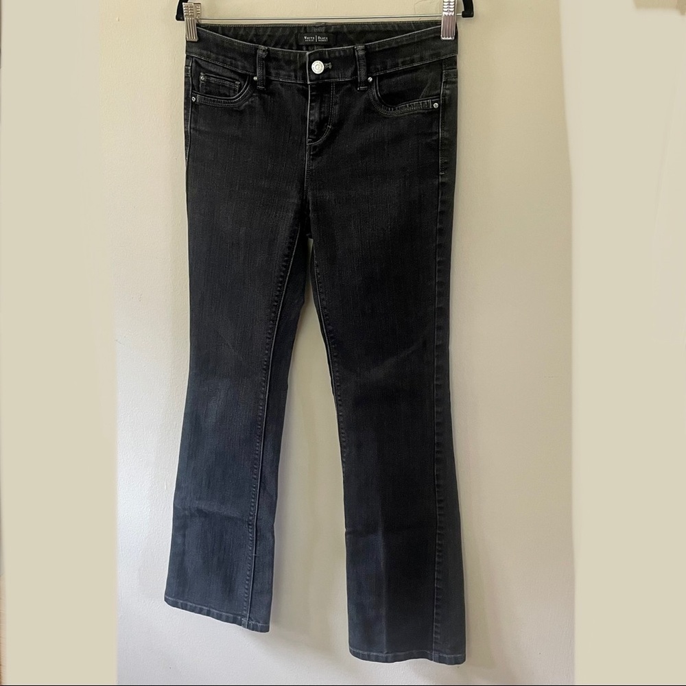 WHBM Blanc Jeans in Black - Picture 3 of 7